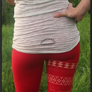 Purusha People Red legging